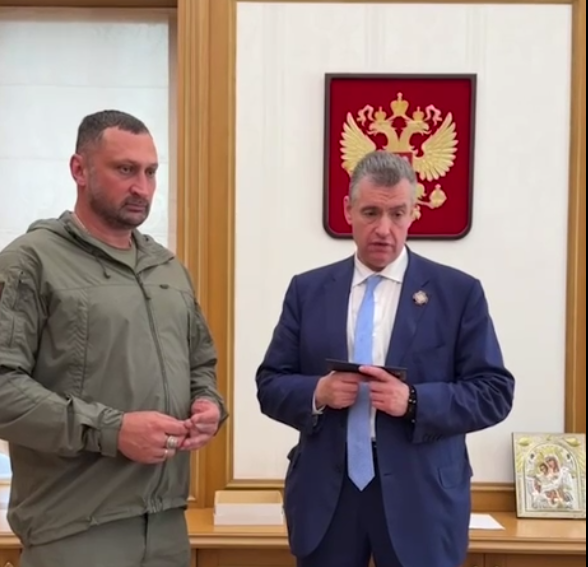 Командир бригады имени Александра Невского Верещагин вступил в ЛДПР