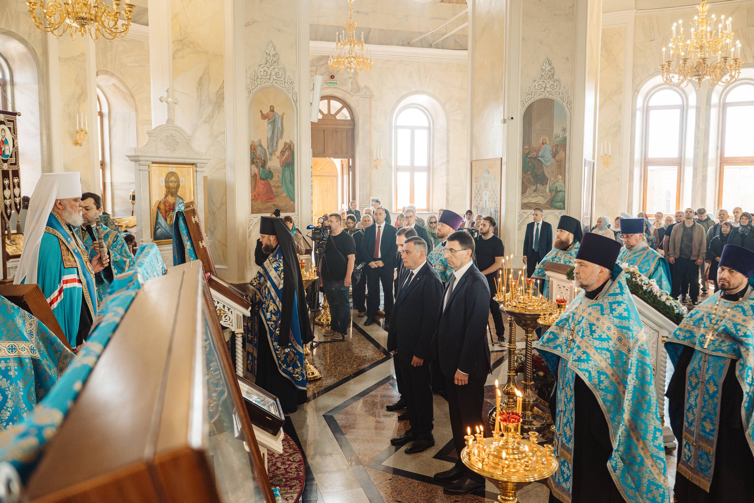 В Курской области отметили Рождество Пресвятой Богородицы и 730-летие обретения иконы «Знамение»