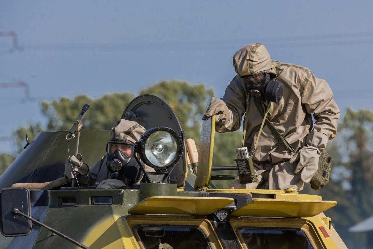 Подразделения РХБ защиты Росгвардии выполняют задачи в зоне СВО