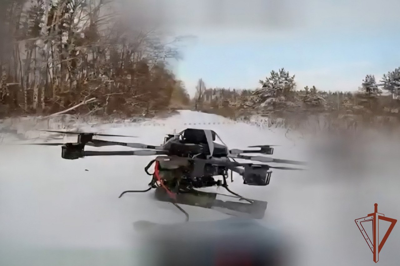 Расчеты 116-й бригады Росгвардии сорвали вылет вражеского гексакоптера на харьковском направлении