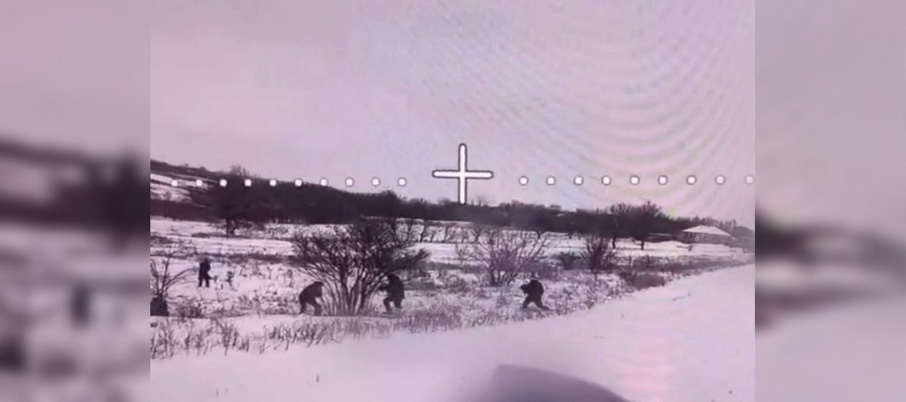 Операторы БПЛА 116-й бригады Росгвардии поразили отступающую боевиков ВСУ на харьковском направлении