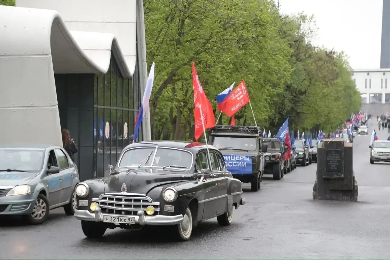 В Москве в десятый раз прошёл автопробег «Офицеры России — дорогами Памяти»